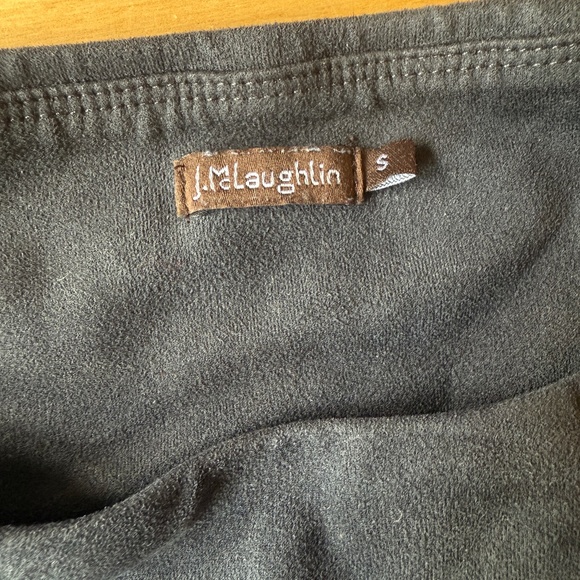 J MCLAUGHLIN LORI MICROSUEDE LEGGINGS FITTED SOFT CASUAL CHIC LUXE MODERN S - Picture 10 of 12